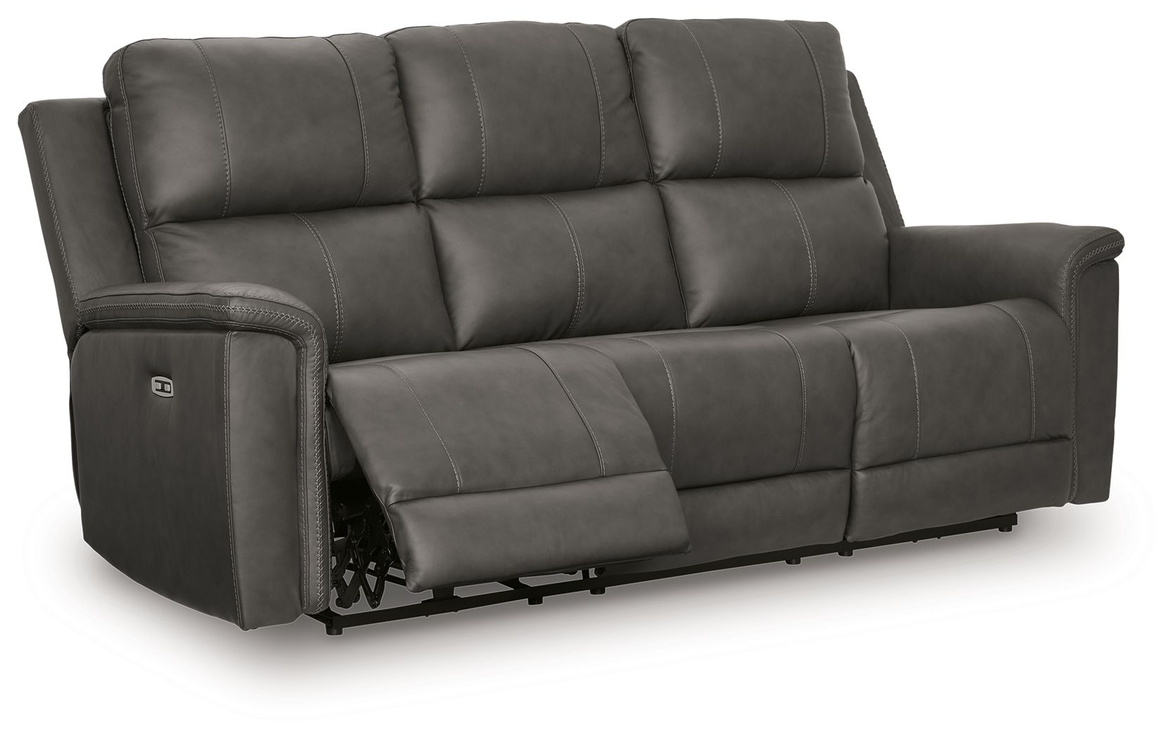 Beryton - Power Reclining Sofa With Adjustable Headrest - Anchor